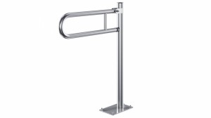 Poręcz łukowa uchylna podłogowa 60cm