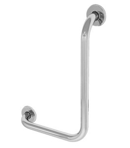 Poręcz kątowa lewa 30/60cm Ø 32mm
