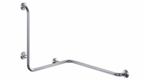 Poręcz wanna prysznic prawa 70/61/75cm Ø 32mm