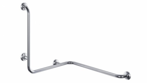 Poręcz wanna prysznic prawa 70/61/75cm Ø 32mm