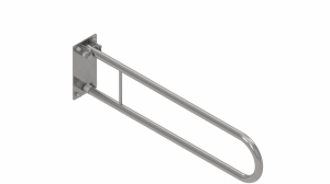Poręcz łukowa uchylna długość 75 cm Ø 25 POŁYSK