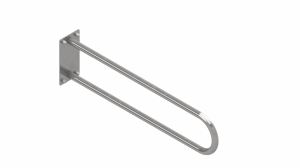 Poręcz łukowa stała długość 75 cm Ø 25 POŁYSK
