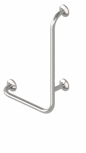 Poręcz kątowa lewa 40/60 cm Ø 25  POŁYSK
