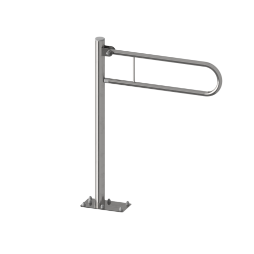 Poręcz podłogowa uchylna 60 cm Ø25 POŁYSK