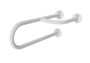 Poręcz umywalkowa trójnóg prawa 50 cm Ø32 BIAŁA