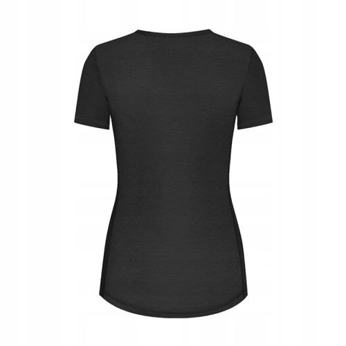 T-shirt damski z krótkim rękawem i wstawką