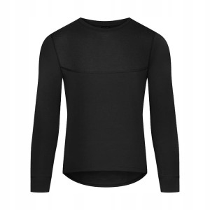 Koszulka męska z wstawką długi rękaw termiczna wełna Merino