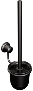 Szczotka do WC naścienna czarna 026/NG