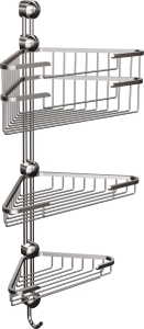 Mydelniczka potrójna narożna 042/CC (Chrom)