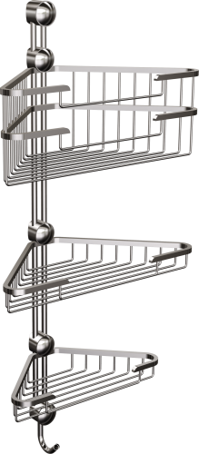 Mydelniczka potrójna narożna 042/CC (Chrom)