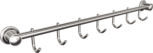 Wieszak na ręczniki 7-hakowy 059/CC (Chrom)