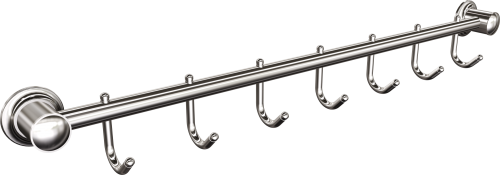 Wieszak na ręczniki 7-hakowy 059/CC (Chrom)