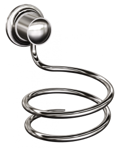 Uchwyt naścienny na suszarkę do włosów Chrom