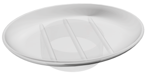 Wkład do mydelniczki biały tworzywo sztuczne