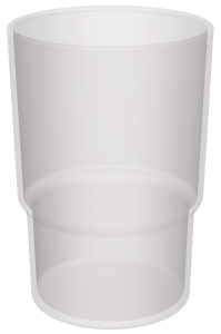 Szklanka szkło matowe 250 ml