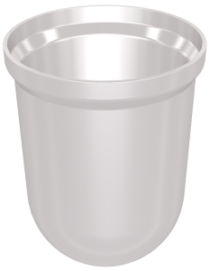 Pojemnik na szczotkę do WC plastik 203/P/