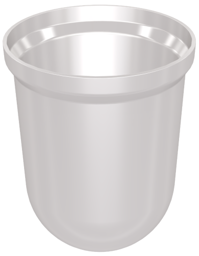 Pojemnik na szczotkę do WC plastik 203/P/