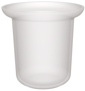 Pojemnik na szczotkę szkło 203/SD/