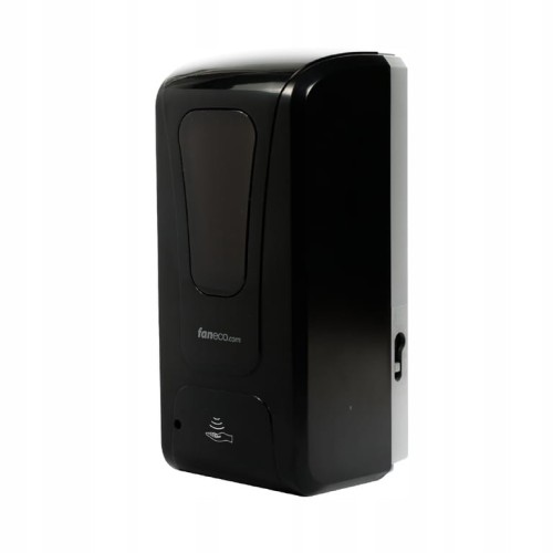 Czarny automatyczny dozownik mydła w płynie 1 l MED BLACK