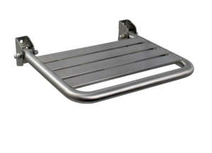 Siedzisko prysznicowe uchylne stal nierdzewna matowa