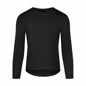 Koszulka męska z długim rękawem Bambus wełna Merino