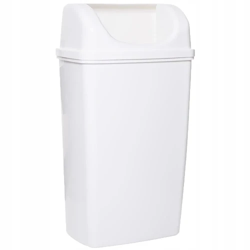 Kosz naścienny na ręczniki papierowe 50 l ABS Biały