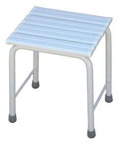 Taboret Prysznicowy Biały