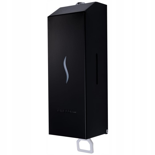 Dozownik mydła w pianie 1l HIT stal nierdzewna czarny