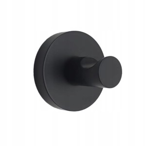 Wieszak 1- hakowy 07.312 czarny mat