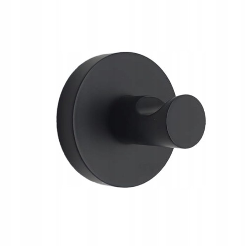 Wieszak 1- hakowy 07.312 czarny mat