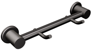 Wieszak 2-hakowy czarny 510/NG