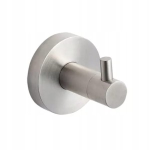 Wieszak 1- hakowy 07.311 stal szczotkowana