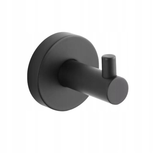 Wieszak 1- hakowy 07.311 czarny mat