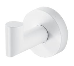 Wieszak 1- hakowy 07.310 biały mat