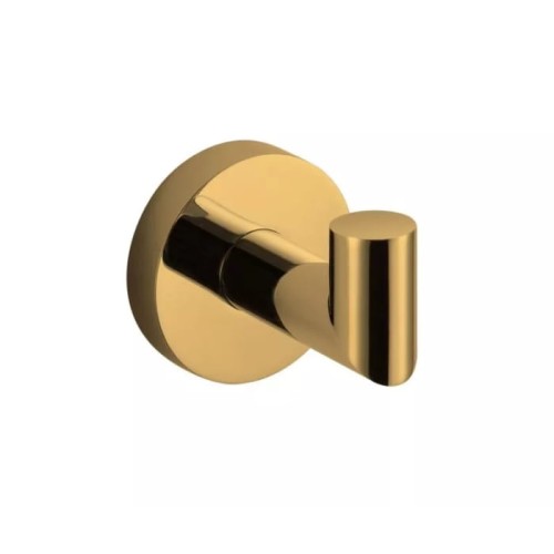 Wieszak 1- hakowy 07.310 złoty połysk