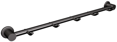 Wieszak 5-hakowy czarny 513/NG