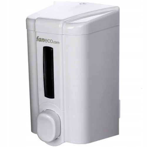 Dozownik mydła w płynie 0,5 l ECO ABS Biały