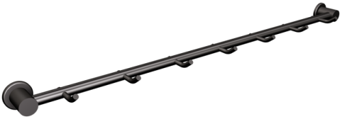 Wieszak 7-hakowy czarny 515/NG