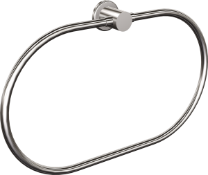 Wieszak łazienkowy okrągły na ręczniki Chrom 