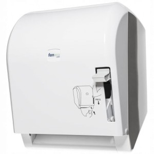 Manualny podajnik ręczników w roli POP ABS Biały