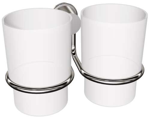 Wieszak ze szklankami 519/CC (Chrom)