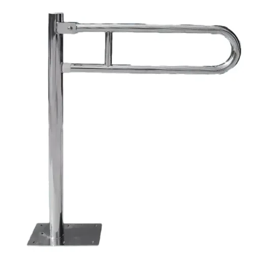 Uchwyt uchylny wolnostojący INOX 80 x 60 fi25