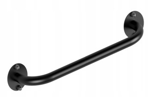 Poręcz prosta 50 cm Ø25 CZARNA
