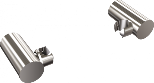 Kpl. uchwytów uchylnych do lustra z oprawą 540/CC (Chrom)