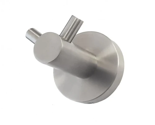 Podwójny wieszak ze stali nierdzewnej Połysk