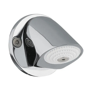 Wylewka natryskowa podtynkowa stała z mosiądzu z chromem