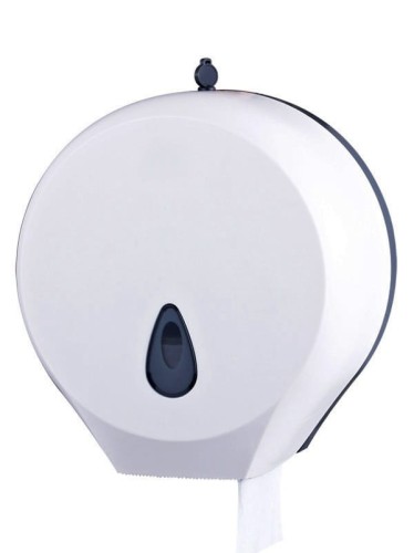 Podajnik na papier toaletowy z ABS Biały