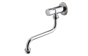 Bateria umywalkowa czasowa z wydłużoną wylewką 9030