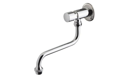 Bateria umywalkowa czasowa z wydłużoną wylewką 9030