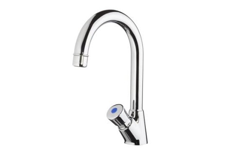 Bateria umywalkowa czasowa z ruchomą wylewką 9091